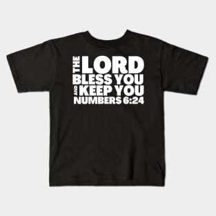 Numbers 6-24 Lord Bless You and Keep You Kids T-Shirt